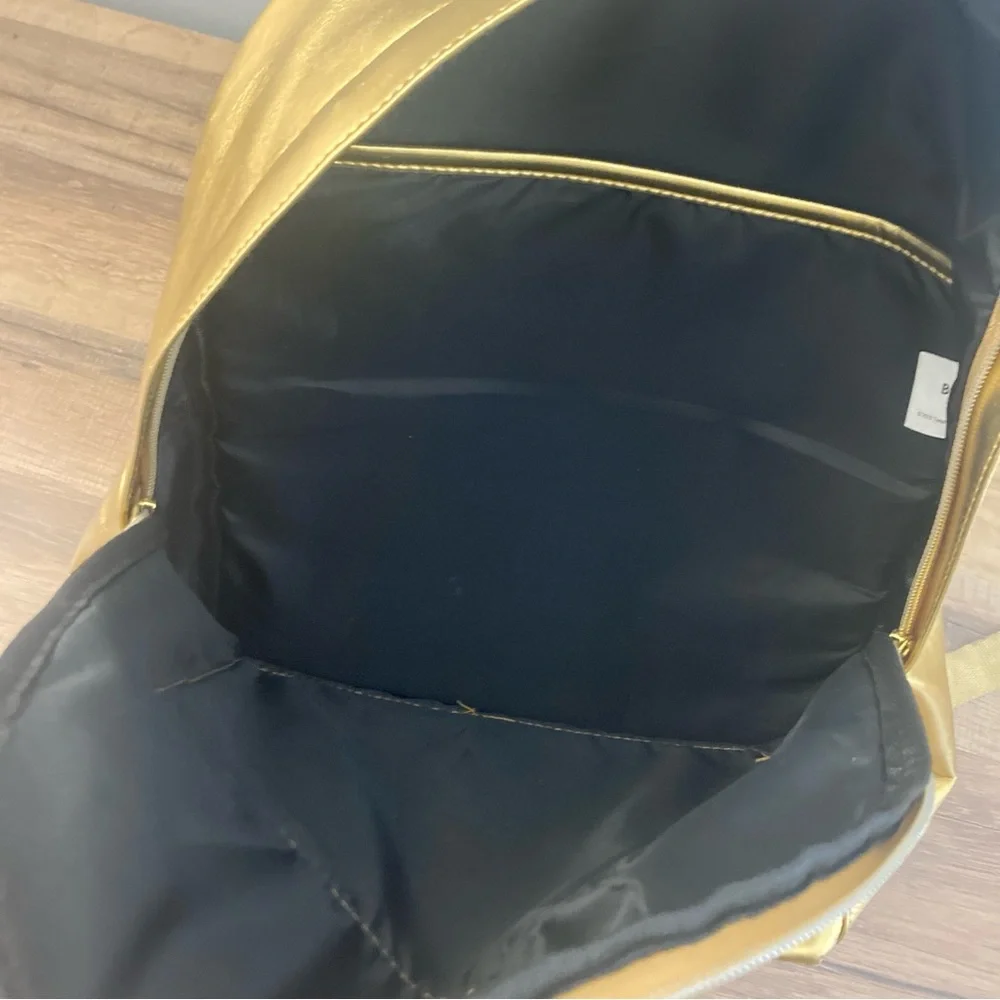 Bohemian Rhapsody Official Queen Movie Promotional Backpack Metallic Gold